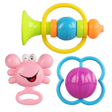 ABS Plastic Shantou Toys Baby Rattle for Promotion